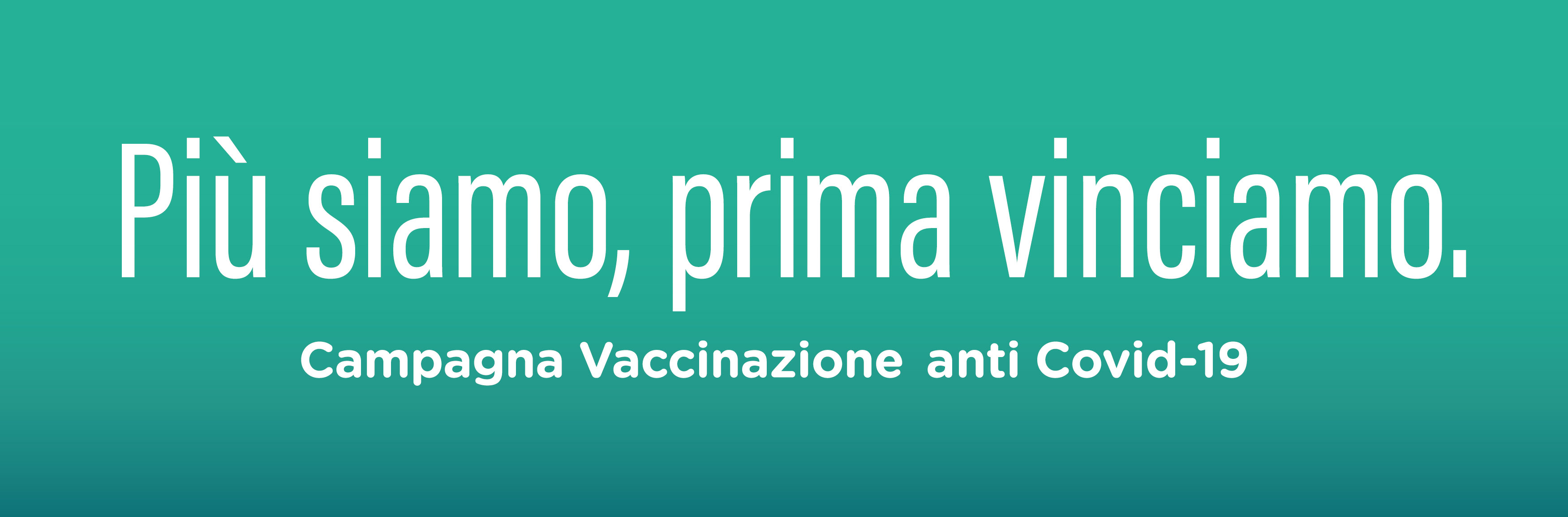 Campagna vaccinazione anti Covid-19